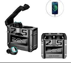 M25 Wireless Bluetooth Earbuds Gaming Headset New Design Noise Reduction Waterproof Airpods Touch Control Airbuds with 5000MAh power bank